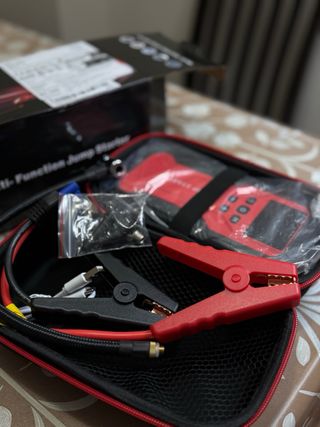 Cargador de Batería Coche con compresor de aire