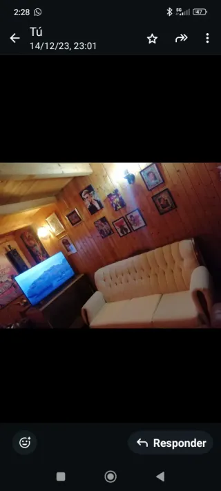 Sofá de tela beige. Impecable. Oferta!!!!