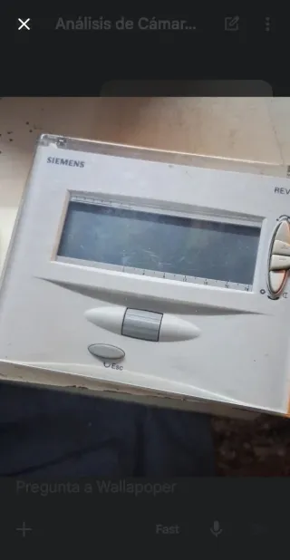 Cronotermostato Digital Siemens REV Programable