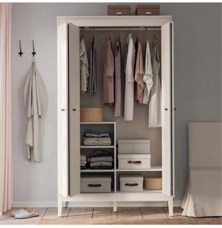 Armario en Blanco Ikea Idanäs