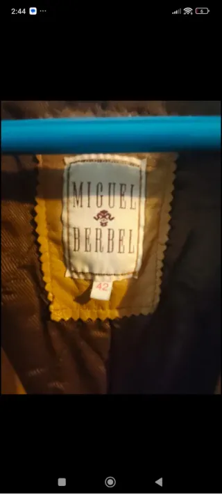 Chaqueta Piel Miguel Berbel Talla L