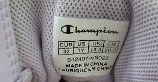 Zapatillas Champion niña rosa