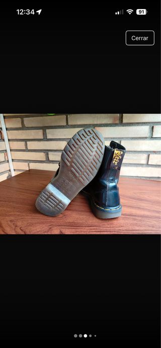 Botas Dr. Martens Negras Piel