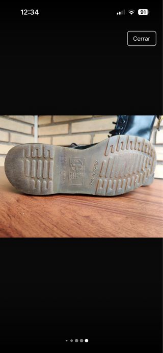 Botas Dr. Martens Negras Piel