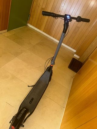 Patinete eléctrico gris