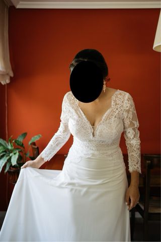 Vestido de Novia Rosa Clará