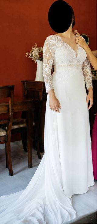Vestido de Novia Rosa Clará