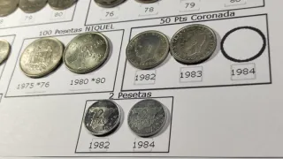 Lote 30 Monedas JUAN CARLOS I (níquel) DIFERENTES