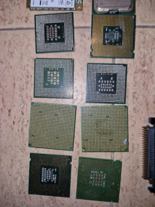 Componentes Informática CPUs, HDDs, RAM, Tarjetas