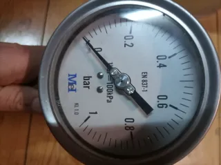 Manómetro Mel EN 837-1