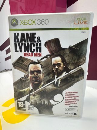 Videojuego Xbox 360 kane & lynch dead men