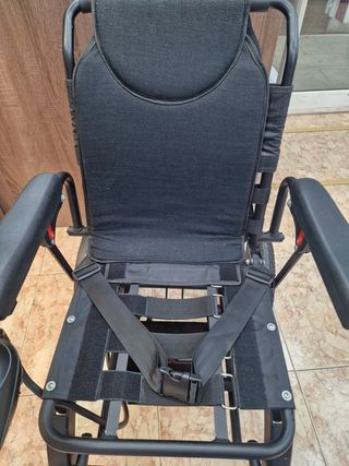 Silla De Ruedas Electrica Negra 2 Motores 250W