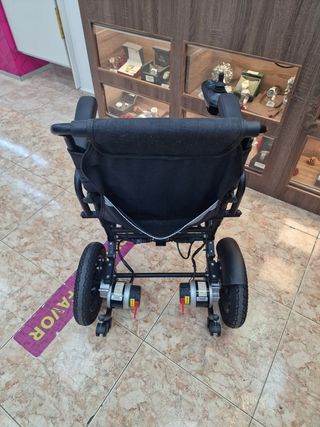 Silla De Ruedas Electrica Negra 2 Motores 250W