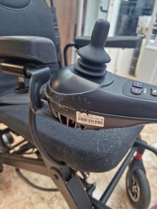 Silla De Ruedas Electrica Negra 2 Motores 250W