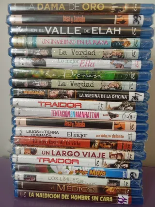 20 Películas Blu-ray precintadas ref B8