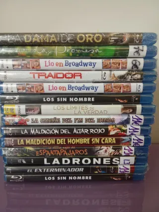 14 Películas Blu-ray precintadas ref B9