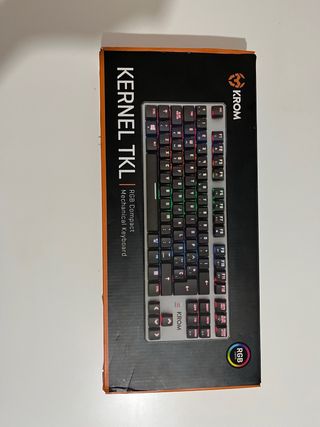 Teclado Krom Kernel TKL RGB Compact