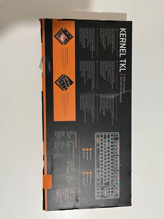 Teclado Krom Kernel TKL RGB Compact