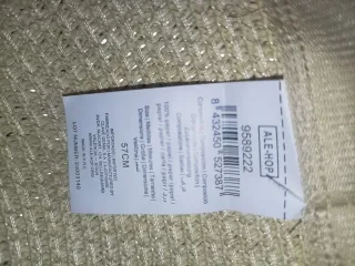 Elegante sombrero de paja