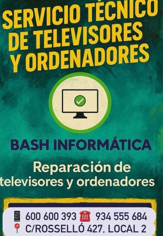 Servicio Técnico de Televisores y Ordenadores