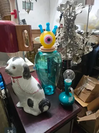 Jarrón Murano Grande Pájaro