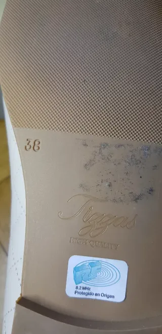 Manoletinas Tizzas Beige/Rosa Talla 38