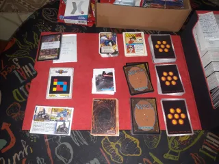 Varias cartas coleccionables