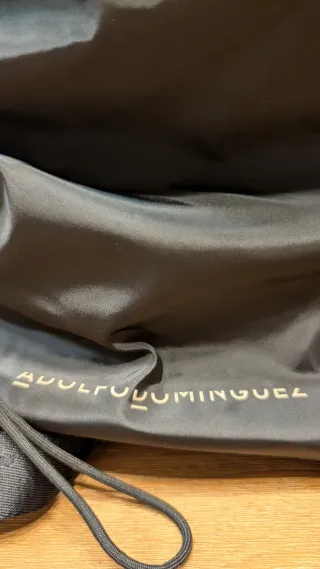 Mochila Adolfo Domínguez Negra y Beige