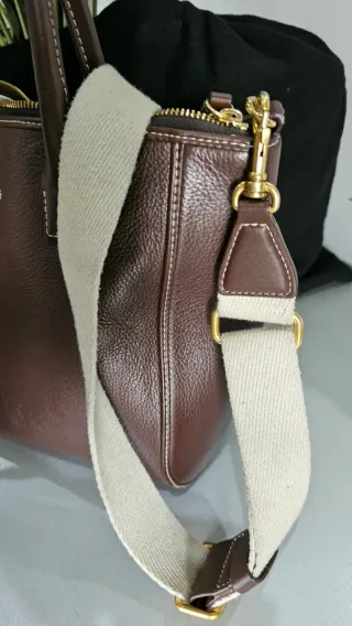 Bolso Purificación García Marrón