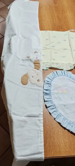 Set fodere cuscino + copertina + tenda