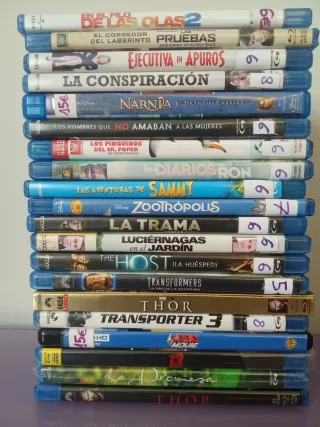 20 Blu-ray Películas ref B11
