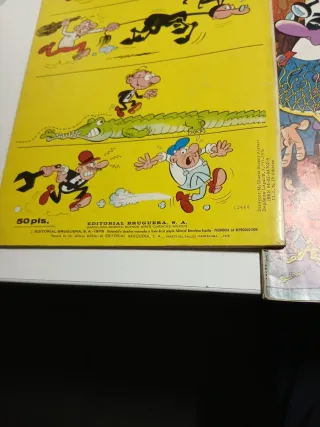 Lote 5 comics de mortadelo y filemon