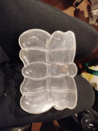 Caja mariposa transparente