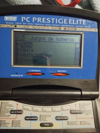 PC Infantil Azul y Blanco con Maletín