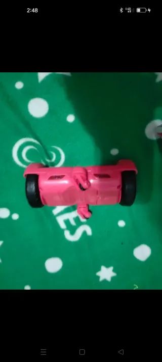 Nancy con Hoverboard