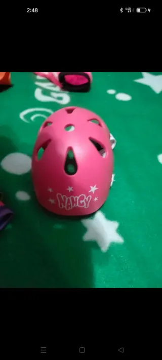 Nancy con Hoverboard