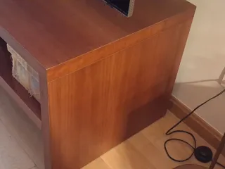 Mueble TV madera marrón
