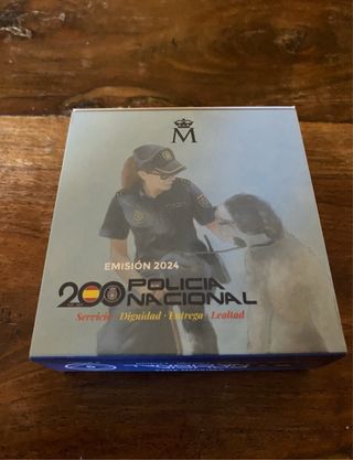 Moneda 10€ Policía Nacional 200 Aniversario