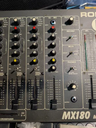 Mesa DJ Rodec MX180 MKIII funciona perfecta