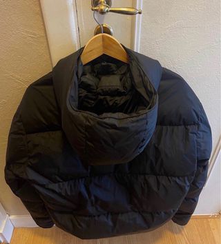 Chaqueta plumón negra Versace hombre L (50)