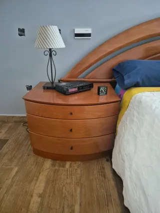 Dormitorio completo madera