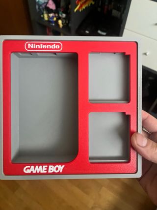 Marco expositor Game Boy Classic + 2 cartuchos