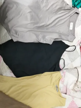 Pack 3 Bodies (Negro, Gris, Amarillo) M y s