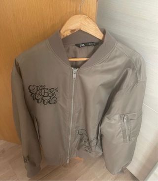 Chaqueta Bomber Zara Talla L