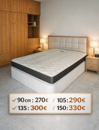 Pack Canapé y Colchón desde 270€