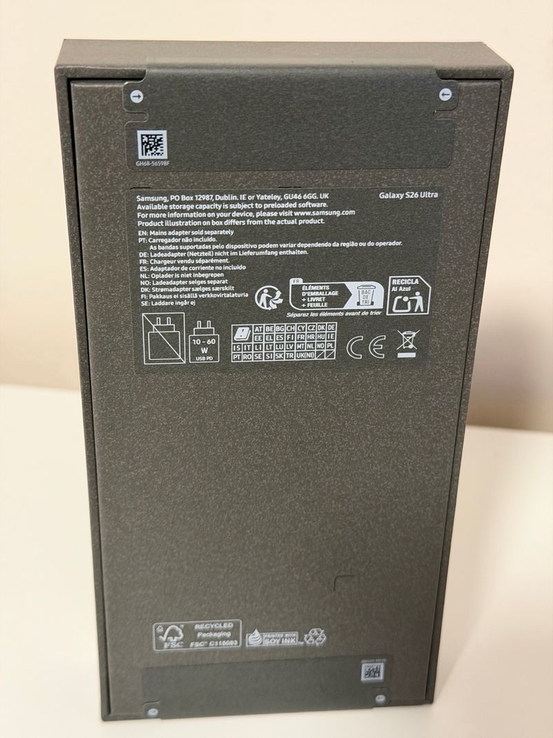 Samsung Galaxy S26 Ultra 512GB Negro afbeelding 3
