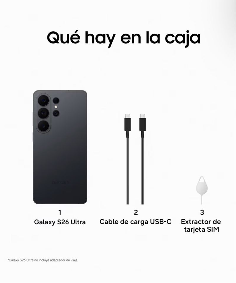 Samsung Galaxy S26 Ultra 512GB Negro afbeelding 7
