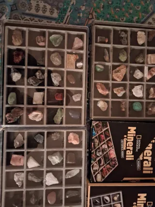 Raccolta minerali National Geographic completa