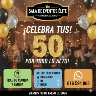 "Alquiler Sala de Eventos "Elite" – ¡Tu fiesta !