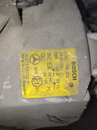 FARO DERECHO MERCEDES CLASE C (W203) BERLINA 270